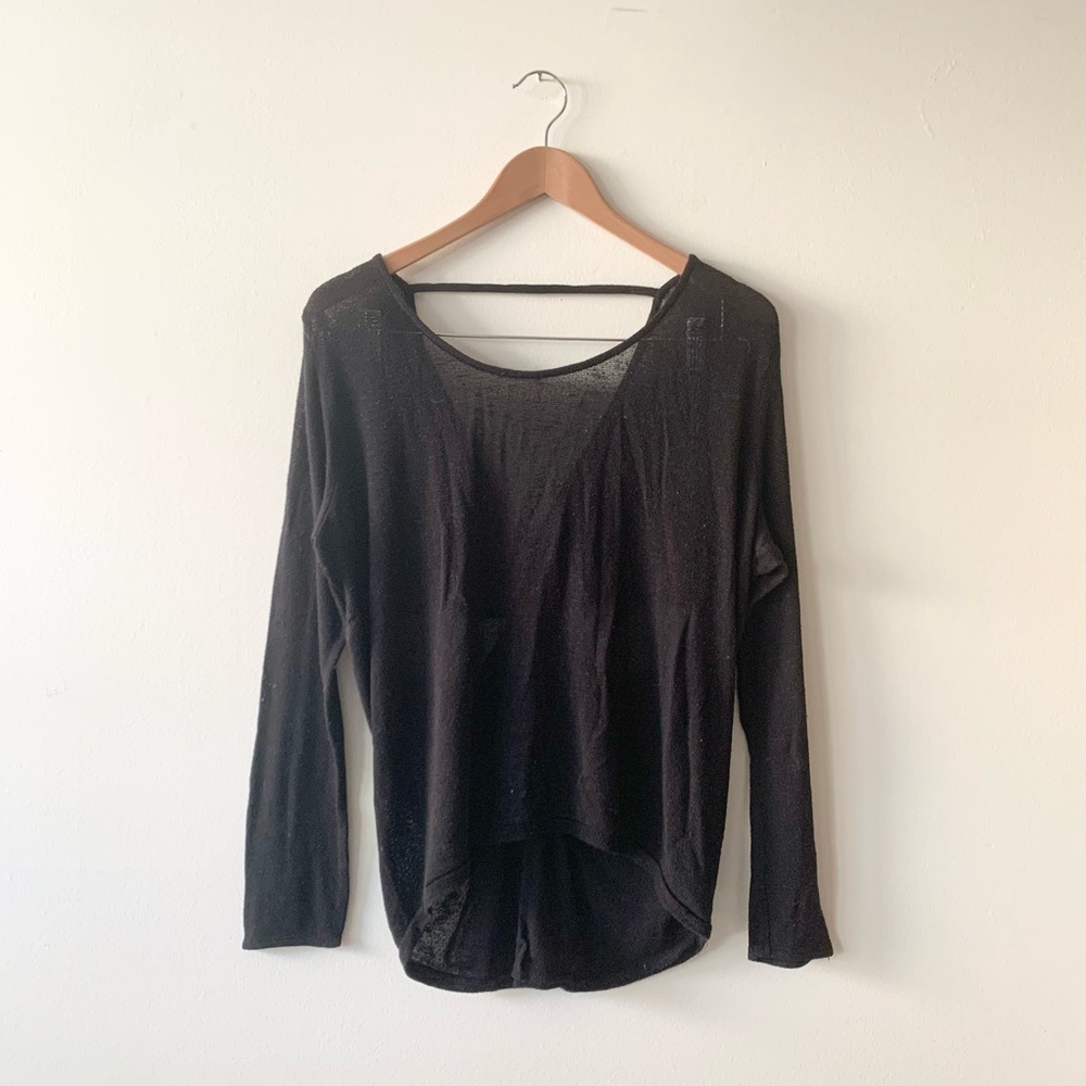 NEW H&M Black Long Sleeve Sweater
